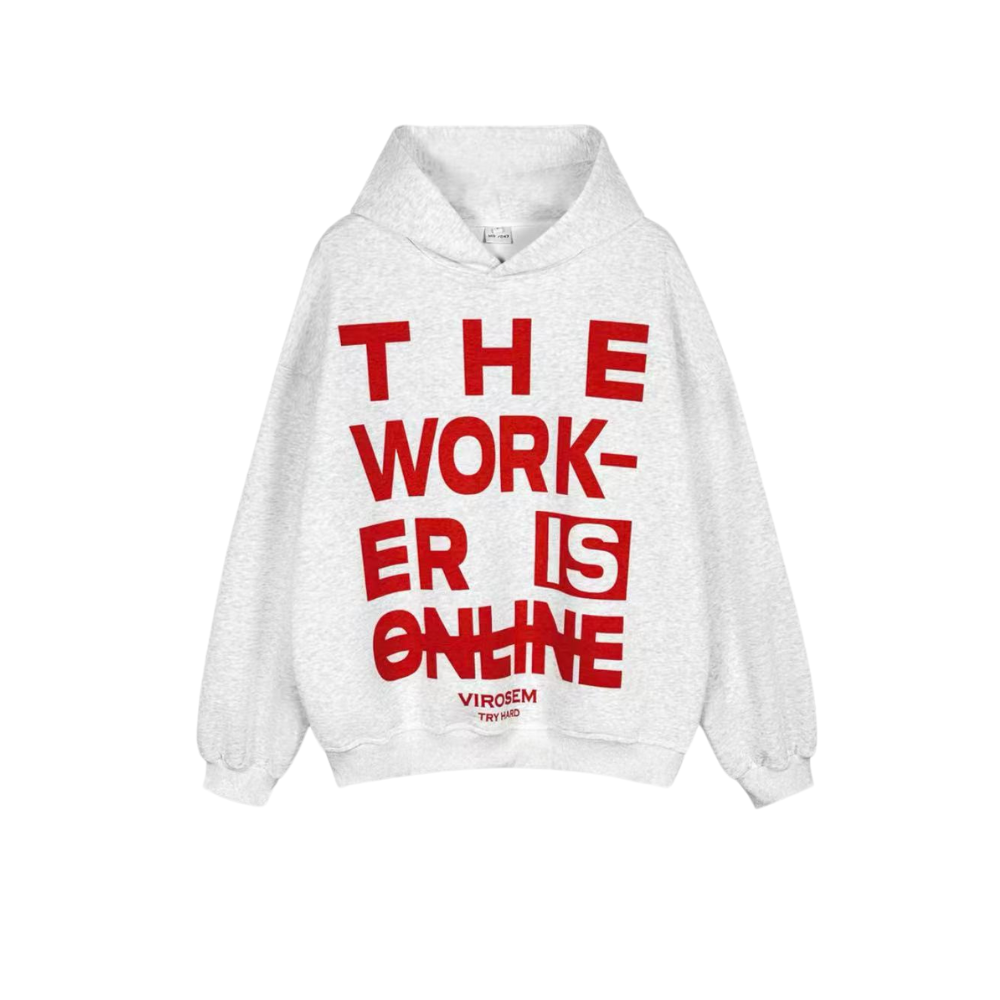 CLASSIC LETTER HOODIE