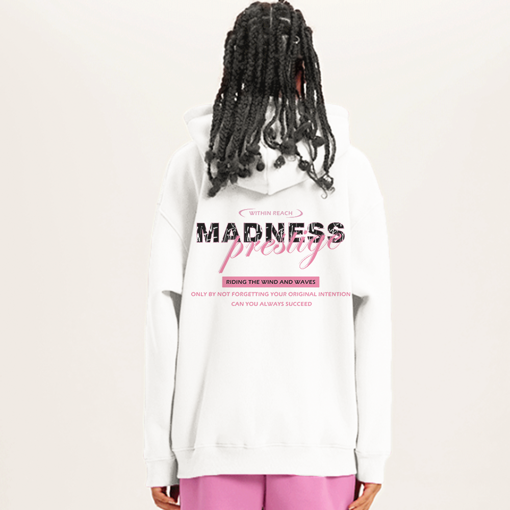 PM | Madness Monogram Print Hoodie