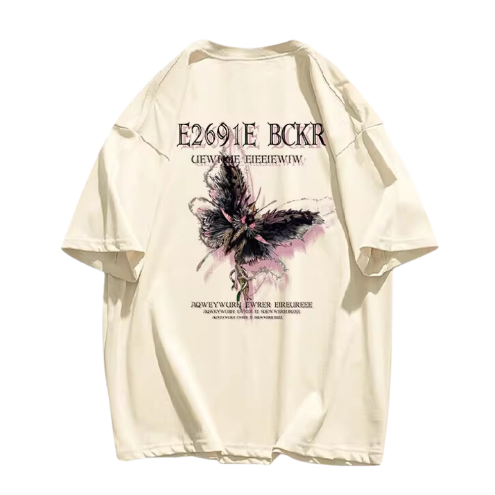 Hip Hop Diablo Butterfly T-shirt