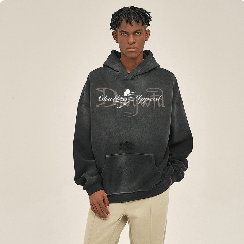 6Kull Jungle Ecology Skull Hoodie