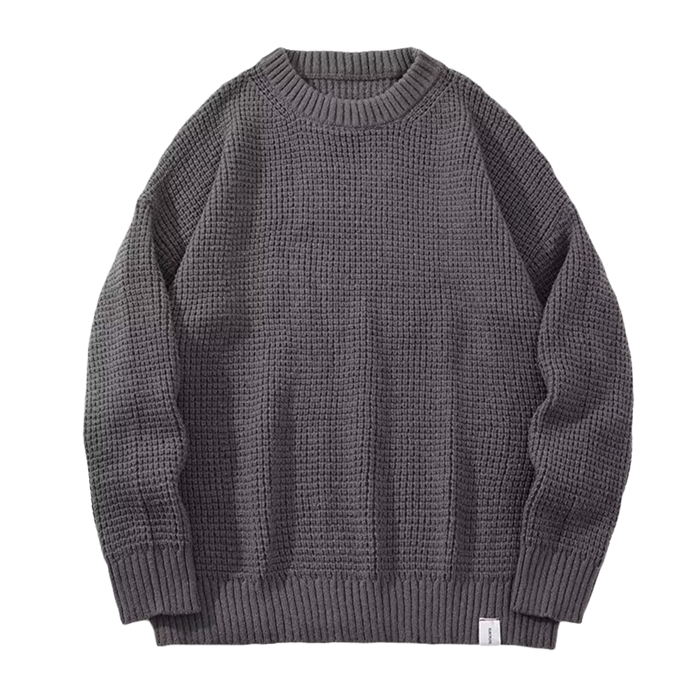 Simple  Solid Color Sweater