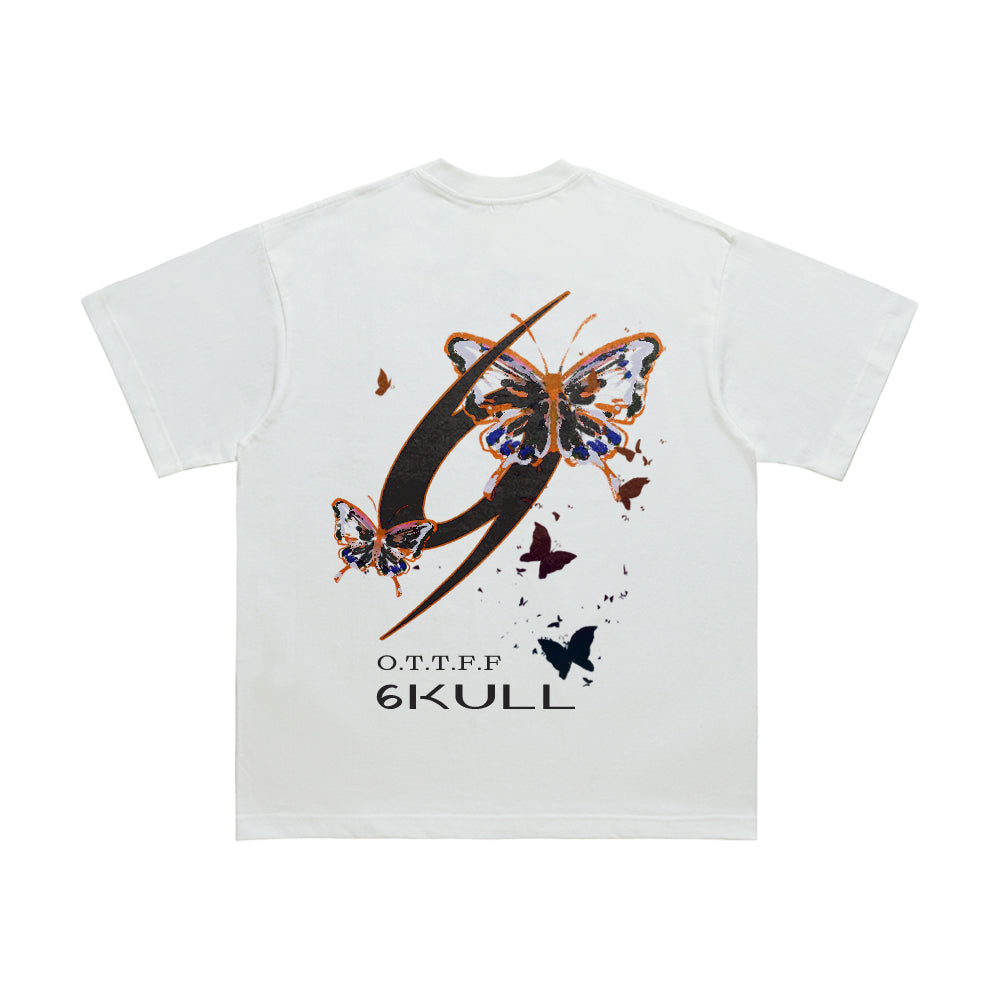 6Kull Street “OTTFF” Butterfly T-Shirt