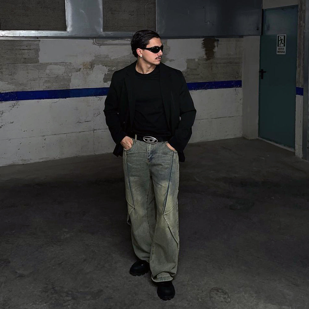 Cleanfit Irregular Jeans