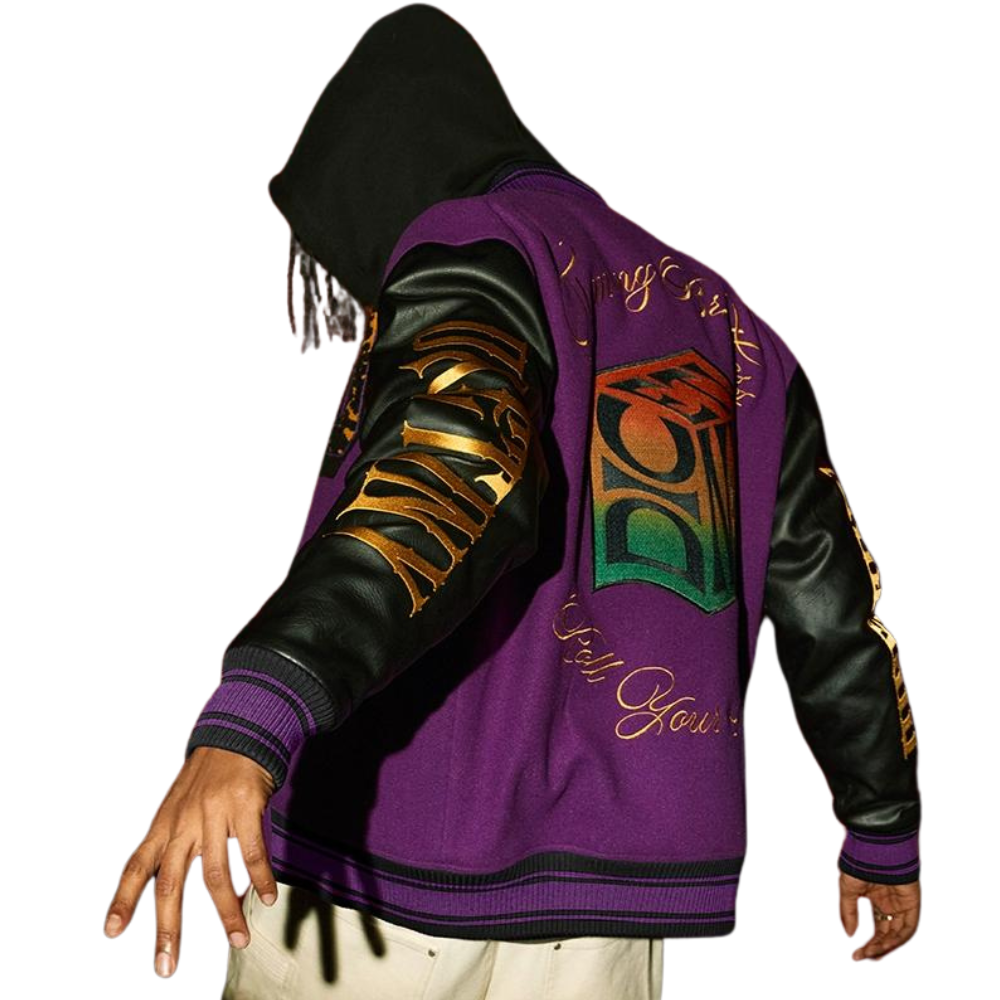 Fate's Roll Gradient Embroidered Jacket