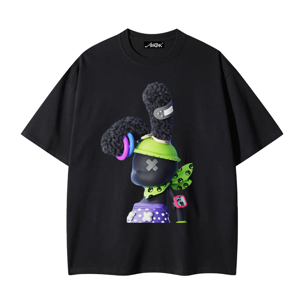 Hip Hop Rock Bunny T-shirt
