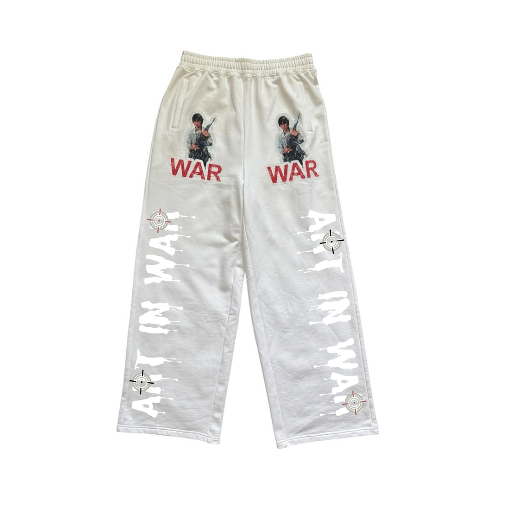 ART IN WAR – Statement Sweatpants