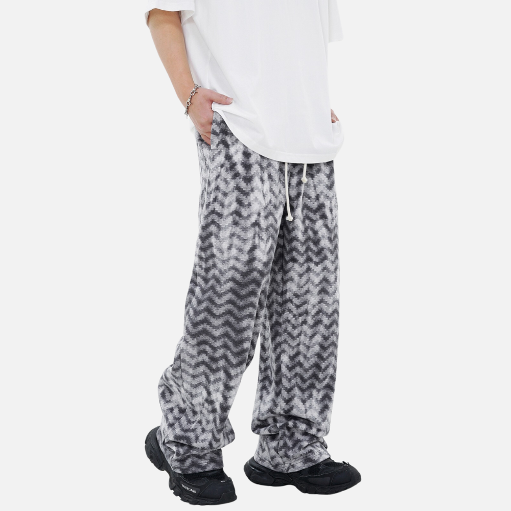 Corrugated Drawstring Sweatpants