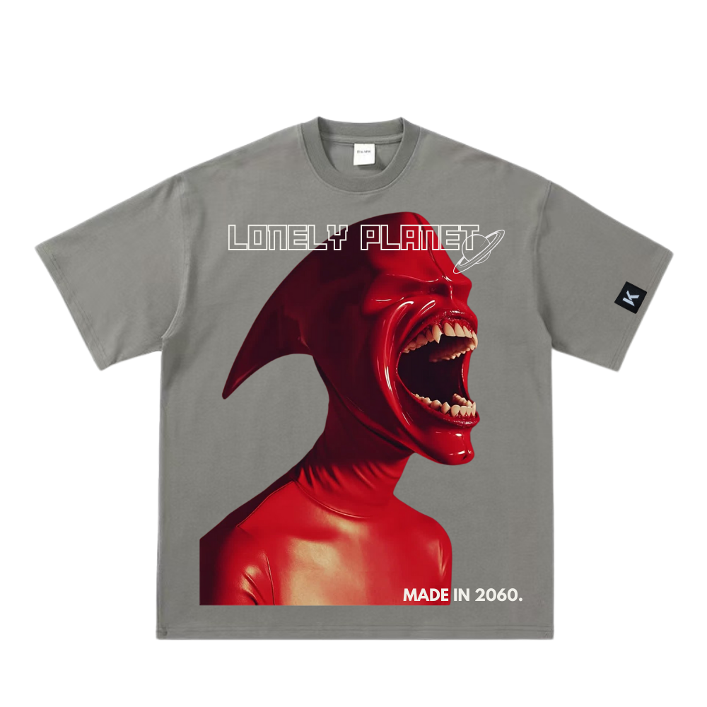 LONELY PLANET Scram Monster 'Devil's horns‘T-shirt (One)