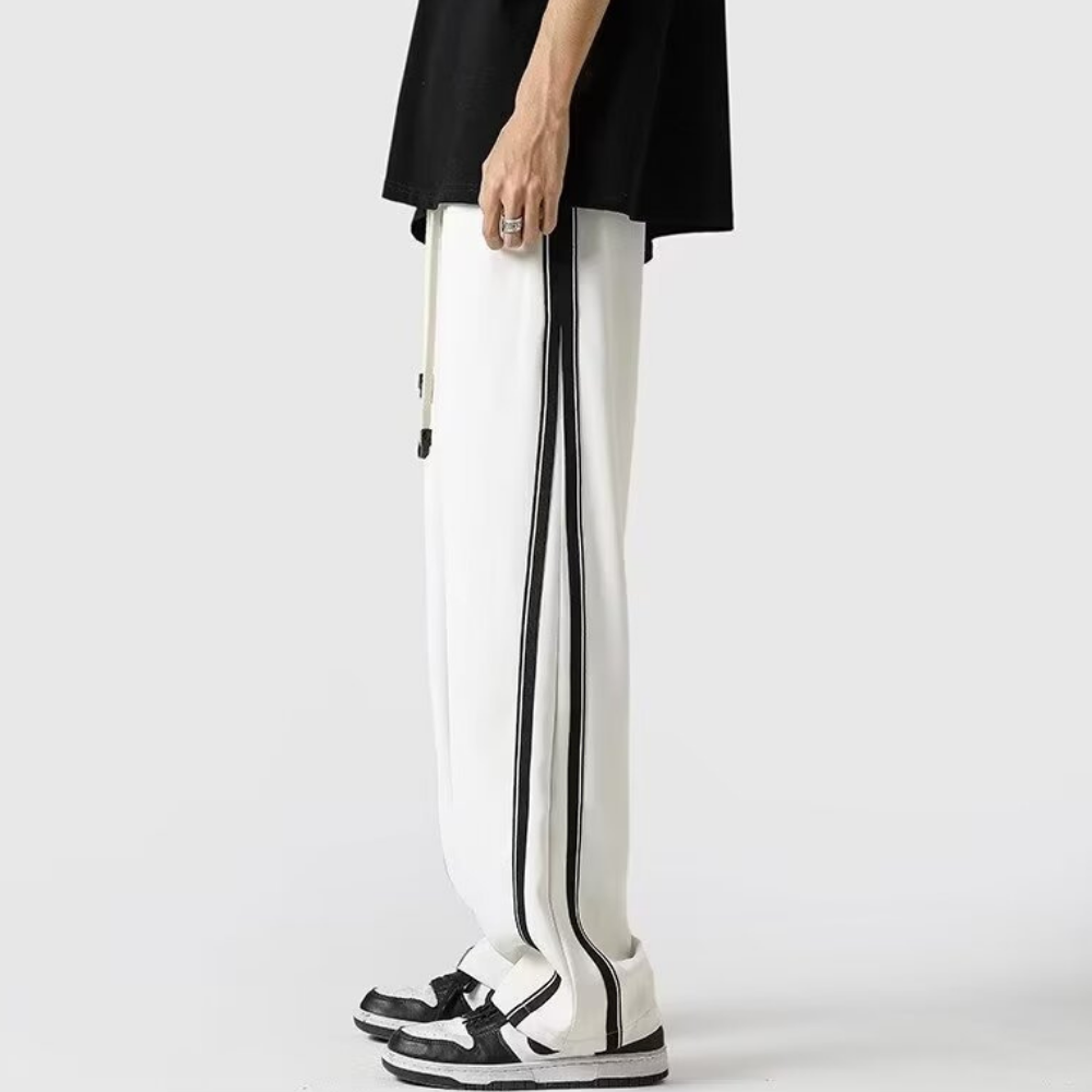 Casual Versatile Side Striped Sweatpants