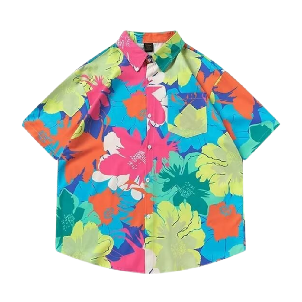 High Street Abstract Floral Shirt