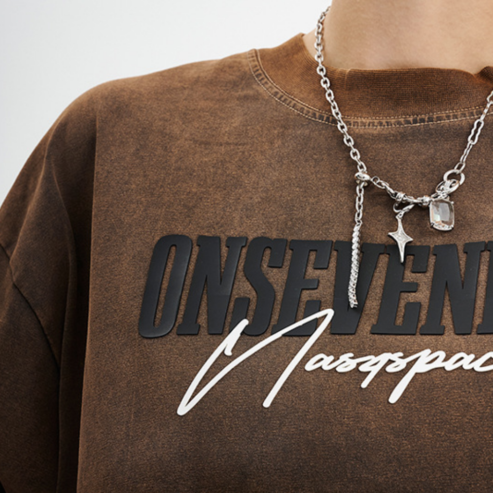 Anime Girl Washed Sweatshirt