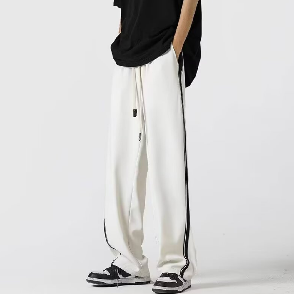 Casual Versatile Side Striped Sweatpants
