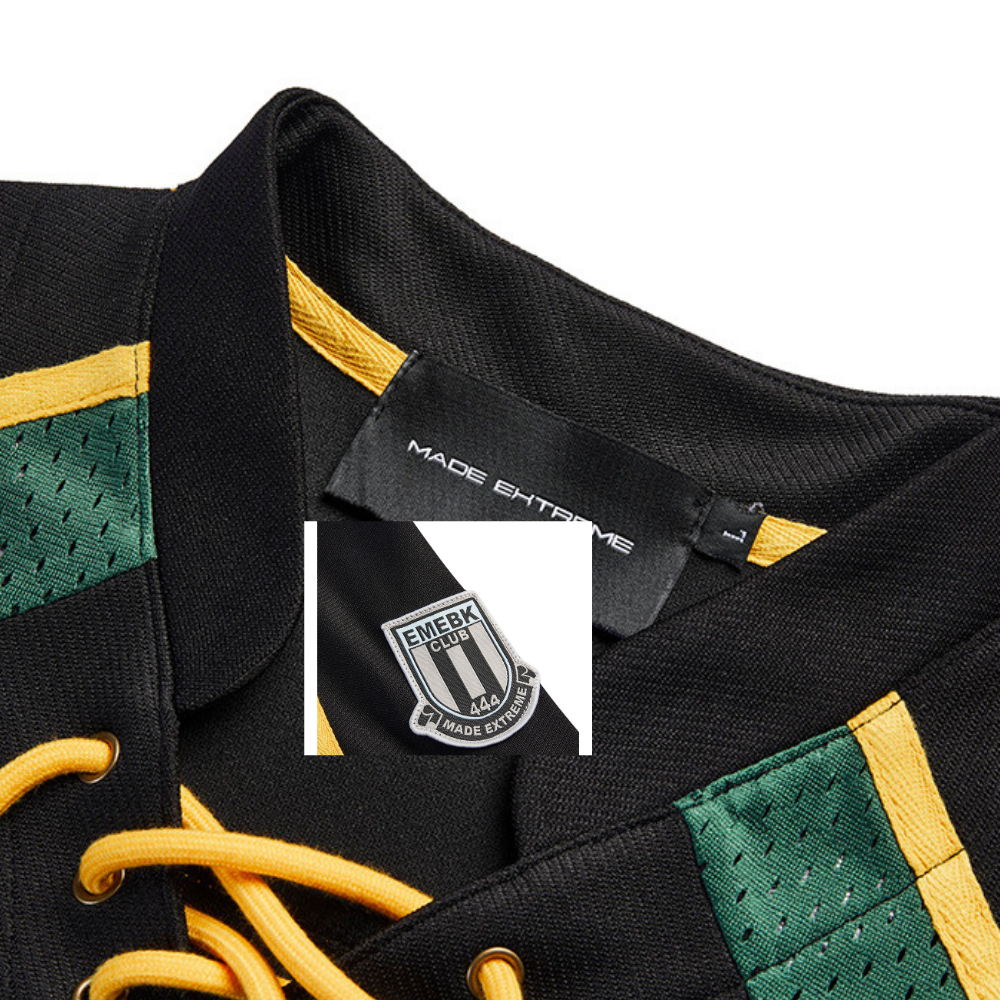 【MADE EXTREME】Retro Mesh Breathable SplicingSweatshirt