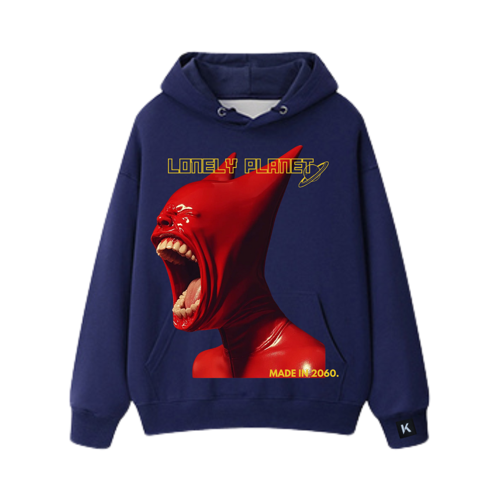 LONELY PLANET Scram Monster 'Devil's horns‘Hoodie (Two)