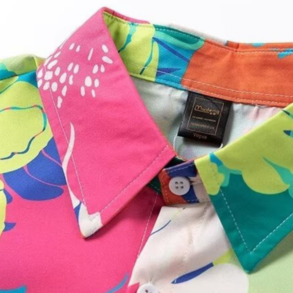 High Street Abstract Floral Shirt