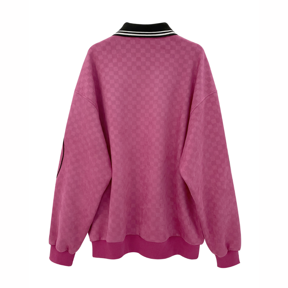 High Street Cool Lapel Sweatshirt