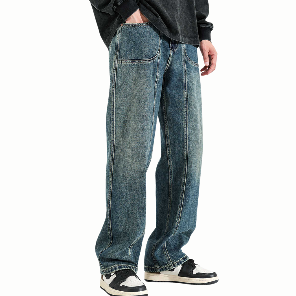 DF|Classic Structured Line Jeans
