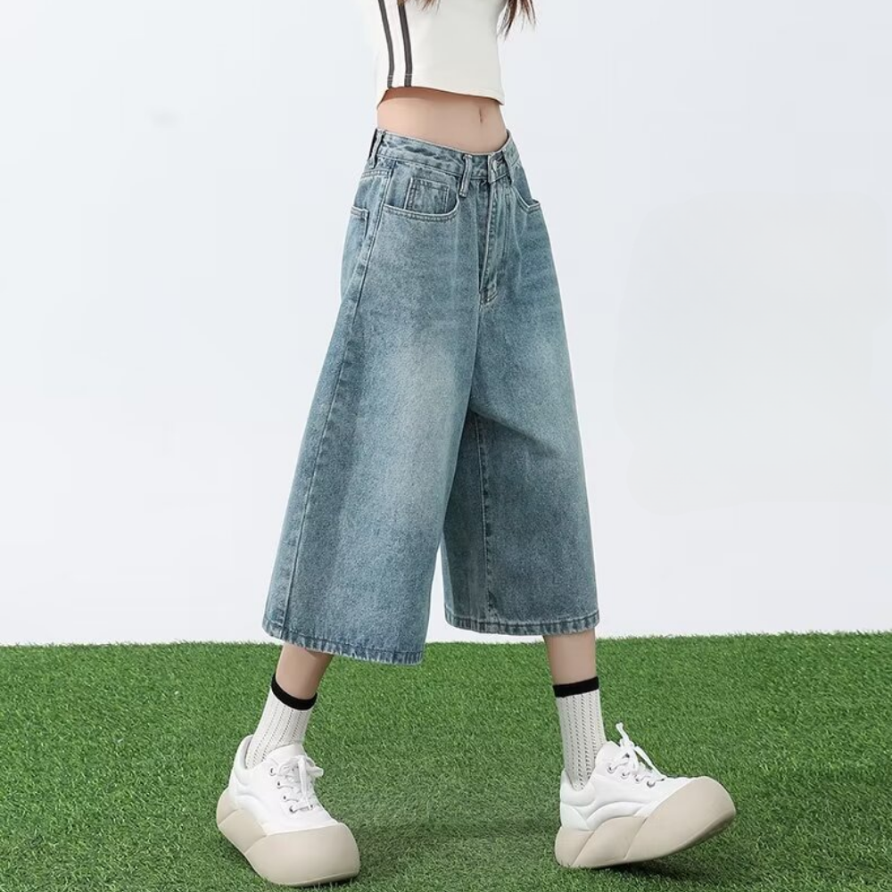 Women's Urban Fashionable and Versatile Jorts