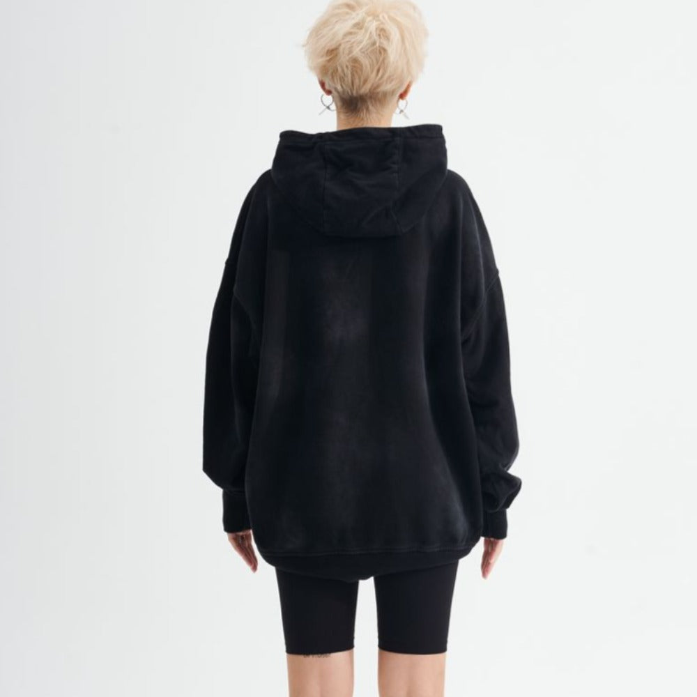 Techwear Character Letter Hoodie