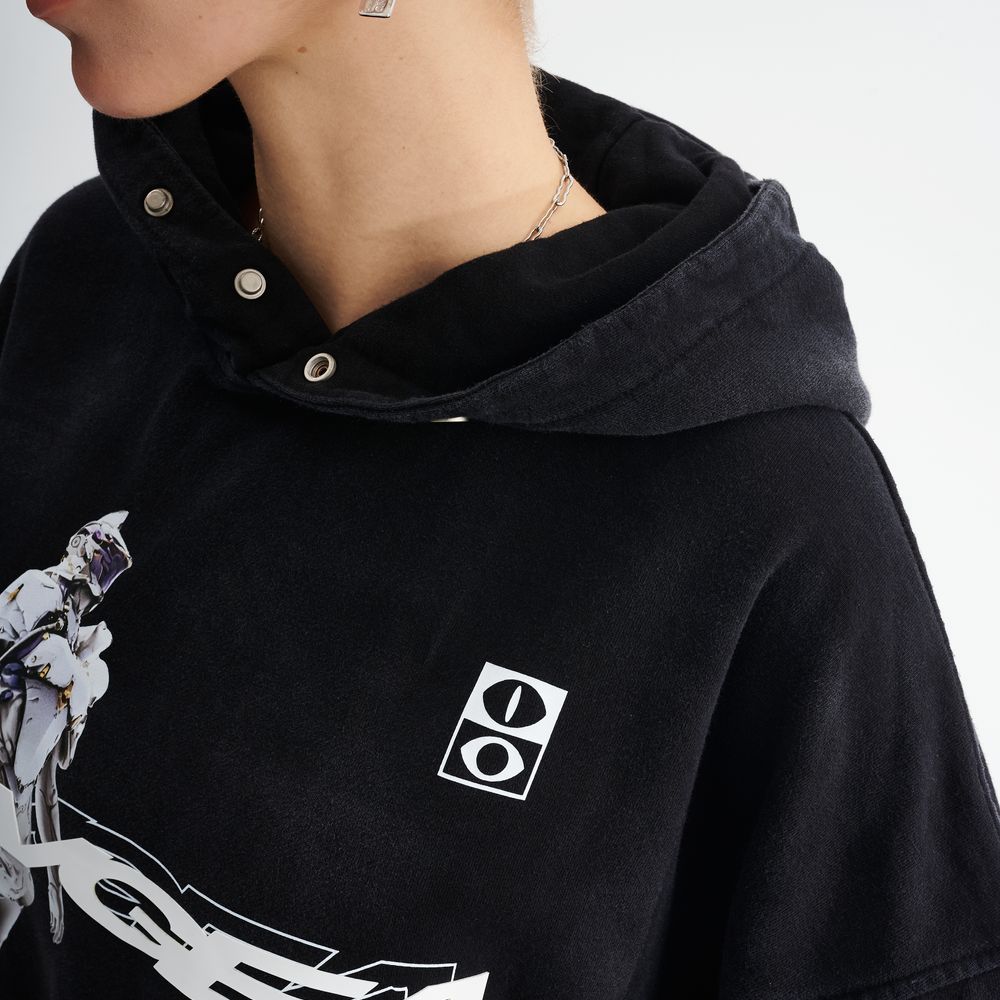 Techwear Character Letter Hoodie