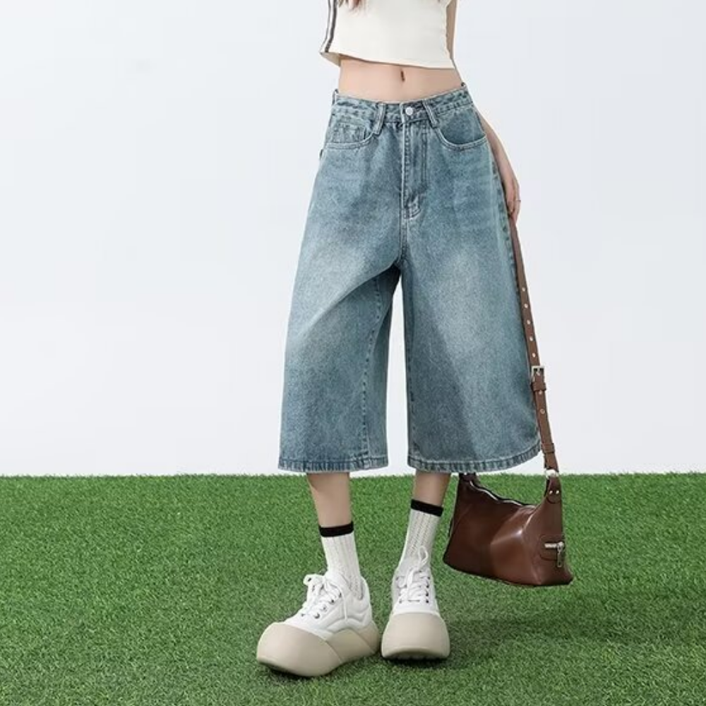 Women's Urban Fashionable and Versatile Jorts