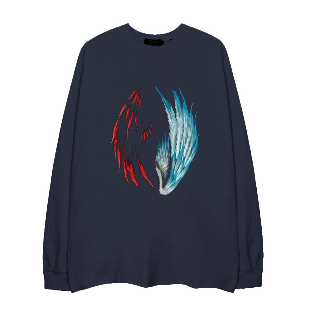 High Street Demon Wings Long-Sleeve Shirt