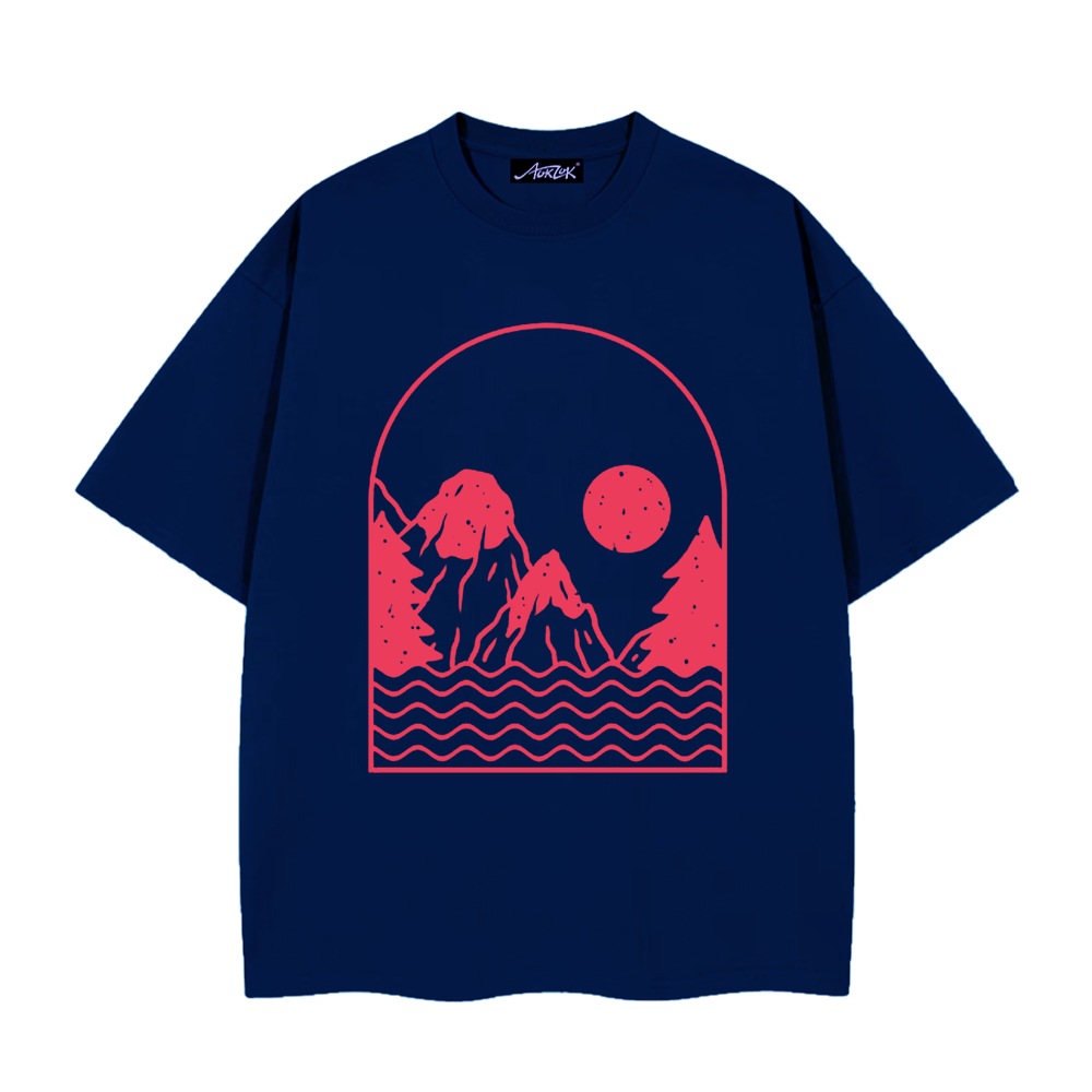 Casual Nature Scenery T-shirt