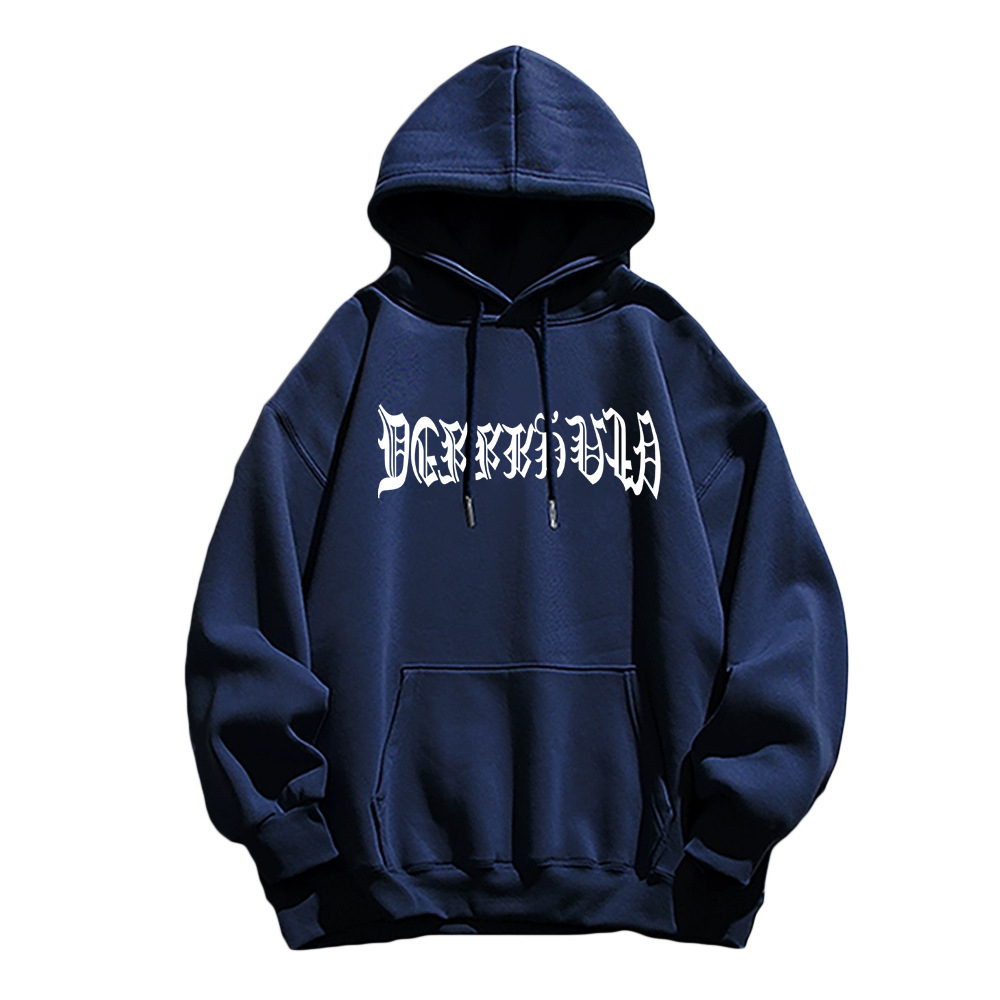 Fingerprint Skeleton Print Hoodie