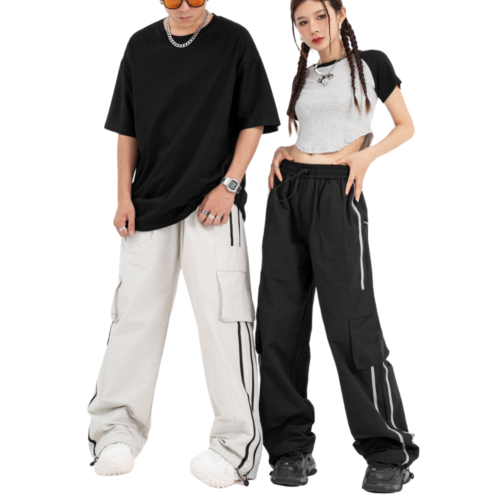 Classic Multi-Pocket Panel Cargo Pants