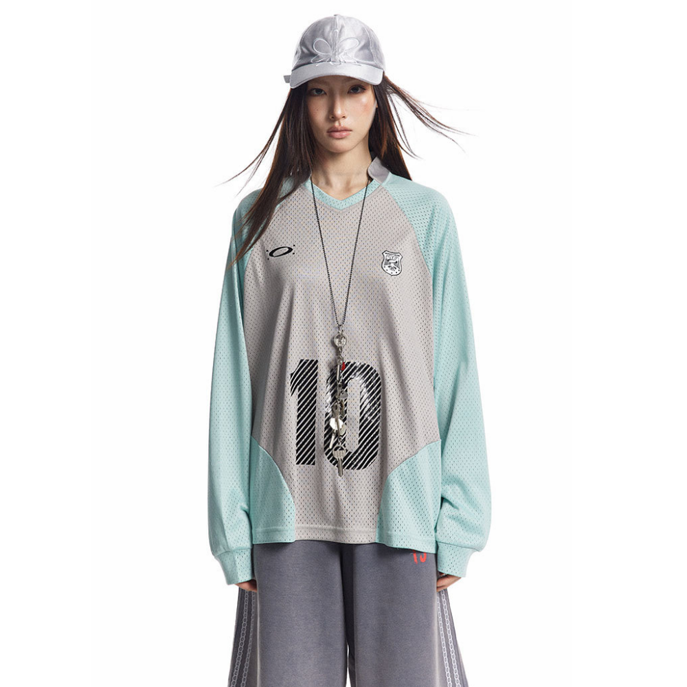 【MADE EXTREME】Quick-Drying Mesh BaseballSweatshirt