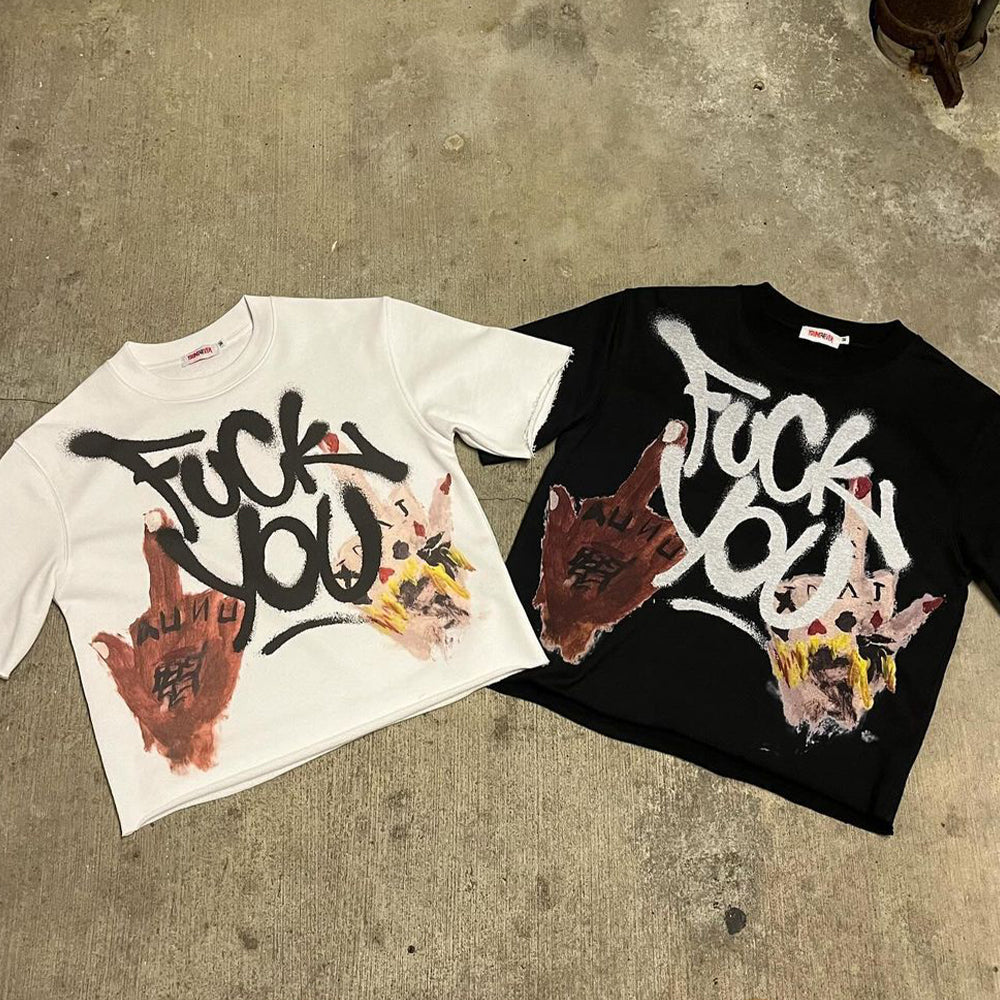 High Street Gesture Print T-Shirt