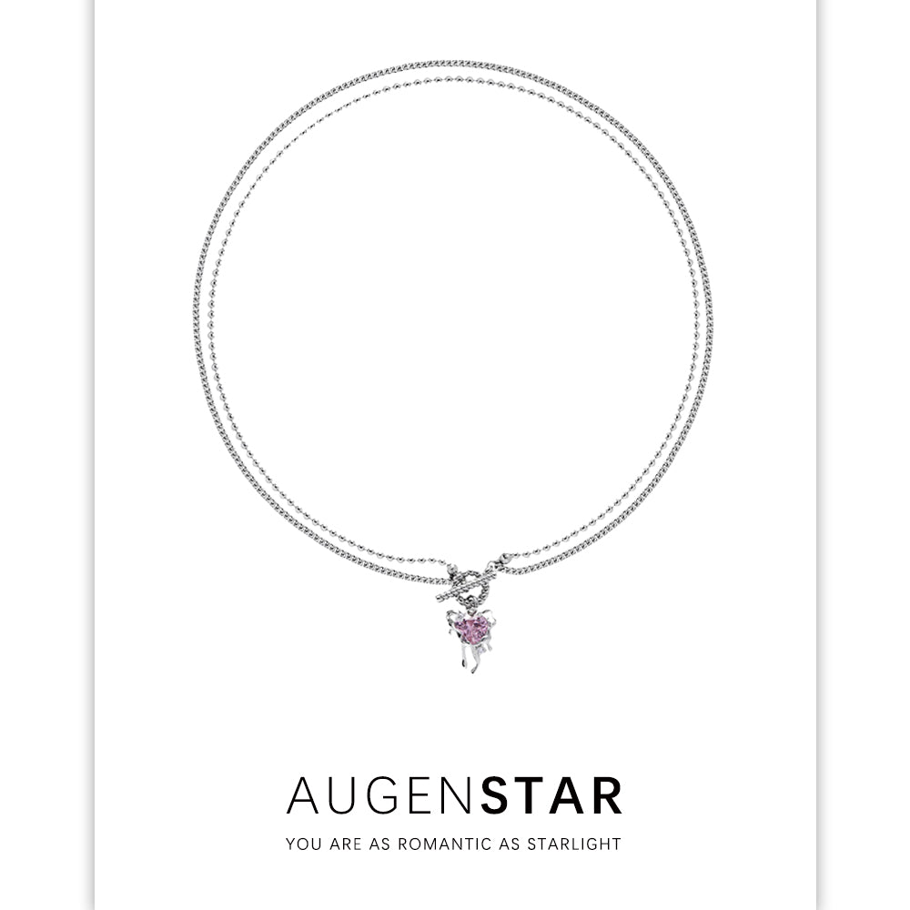 ASR | Pink Zircon Butterfly Accessories