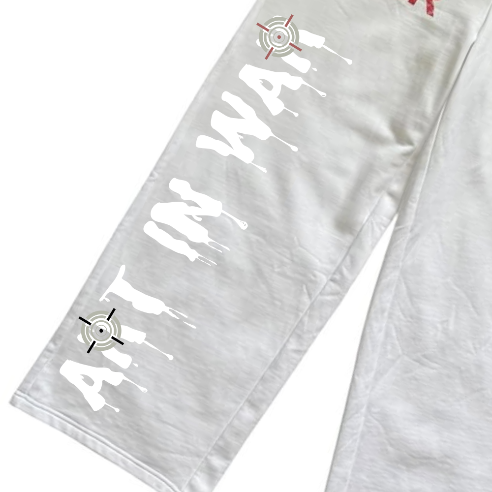 ART IN WAR – Statement Sweatpants