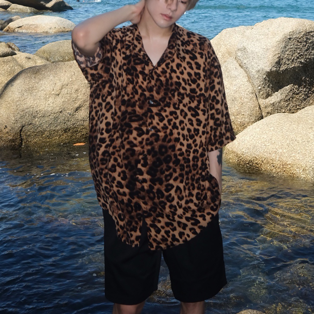 Urban Fashion Leopard Print Shirt
