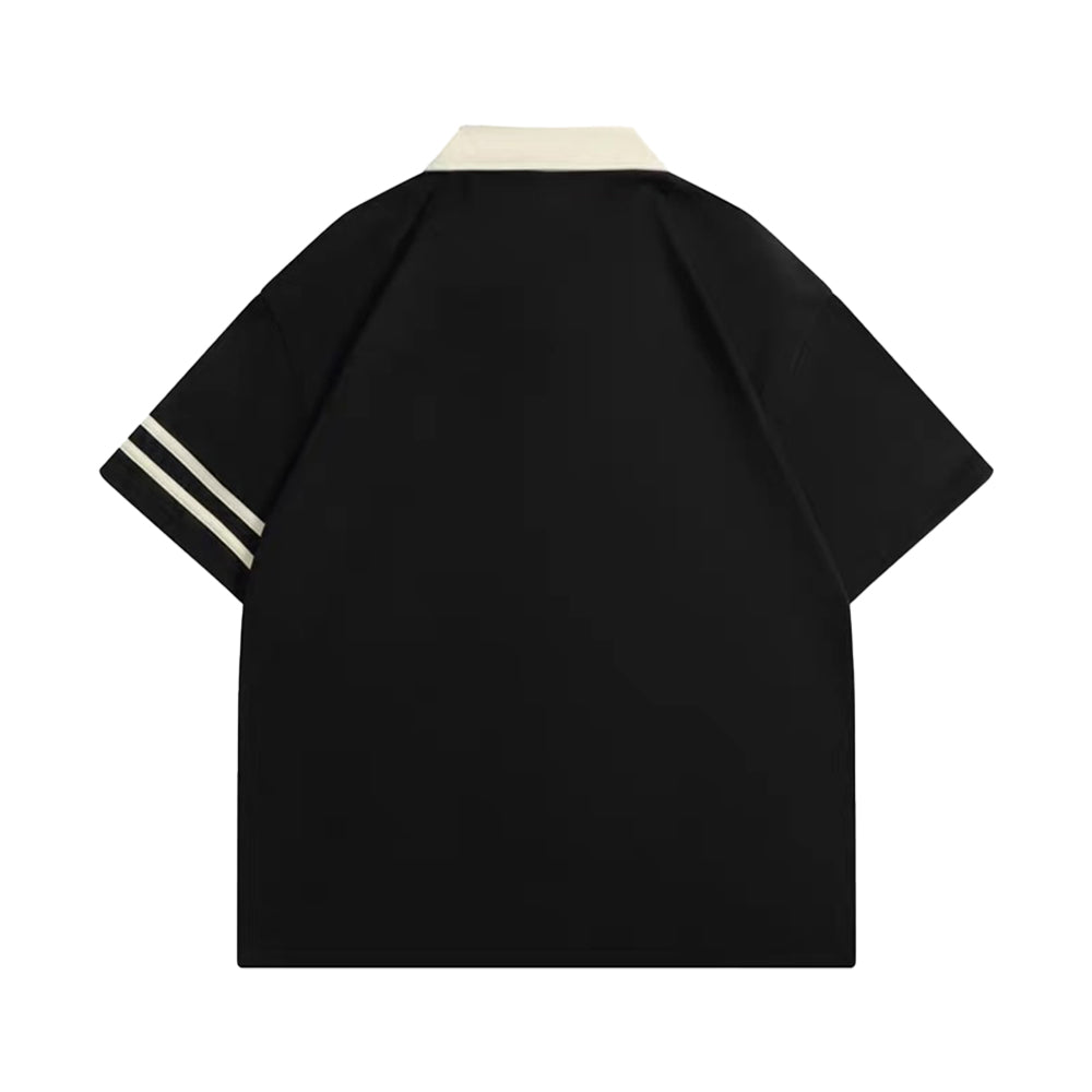 6Kull Classic Pattern Sport Polo Shirt