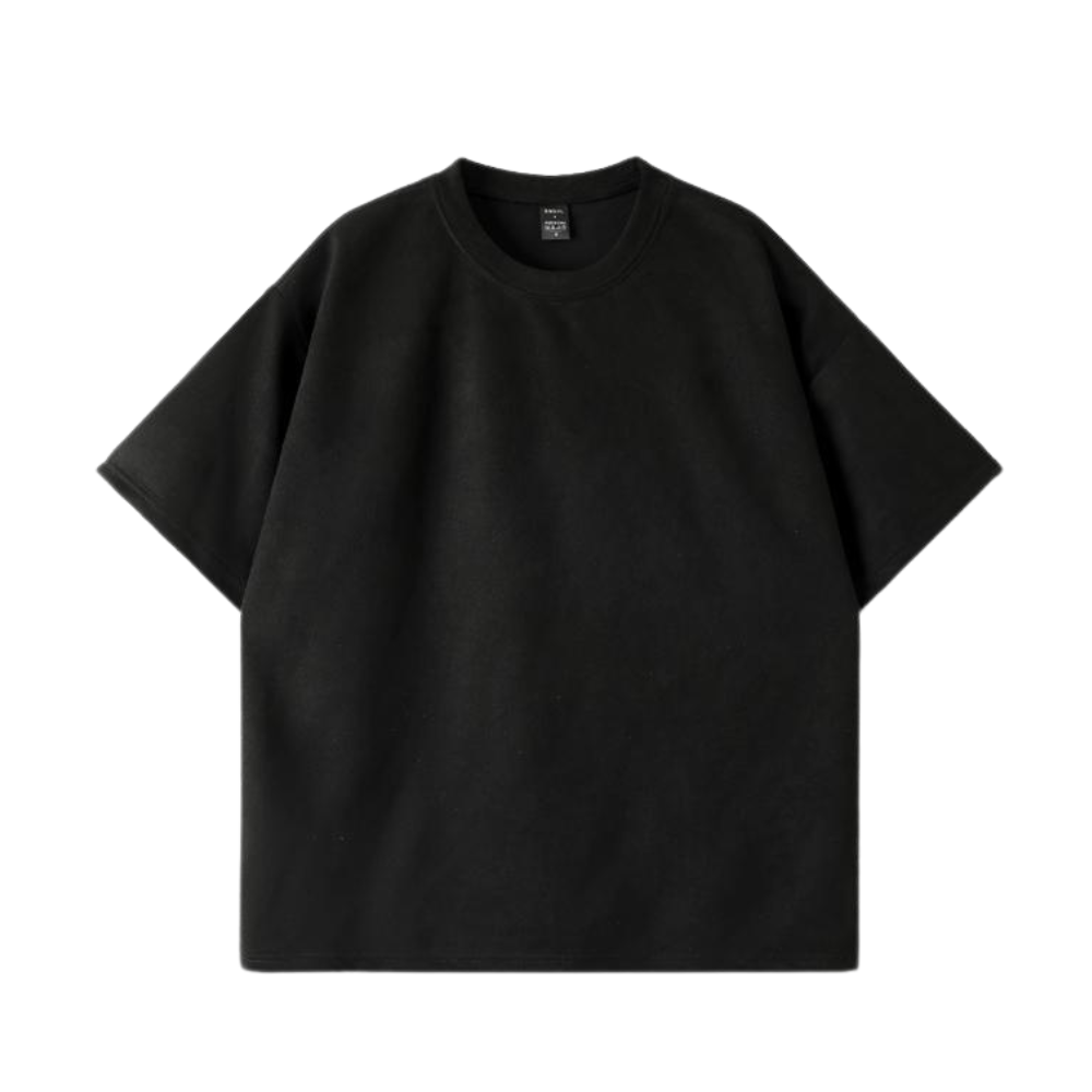Heavy Solid Suede T-Shirt