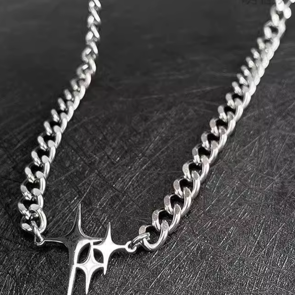 Cross Star Necklace