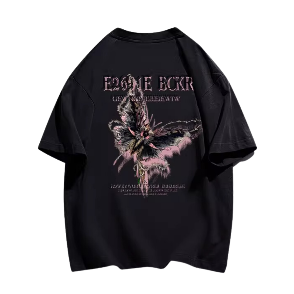 Hip Hop Diablo Butterfly T-shirt