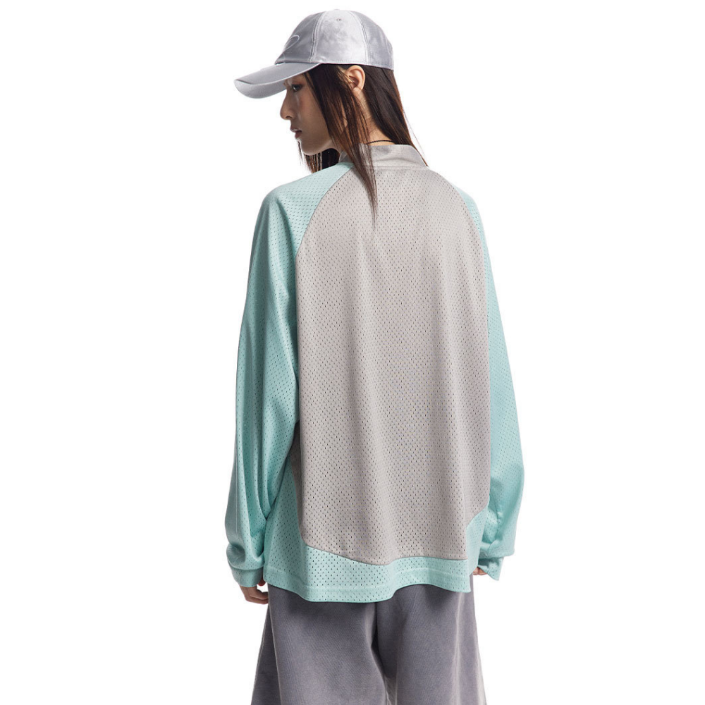 【MADE EXTREME】Quick-Drying Mesh BaseballSweatshirt