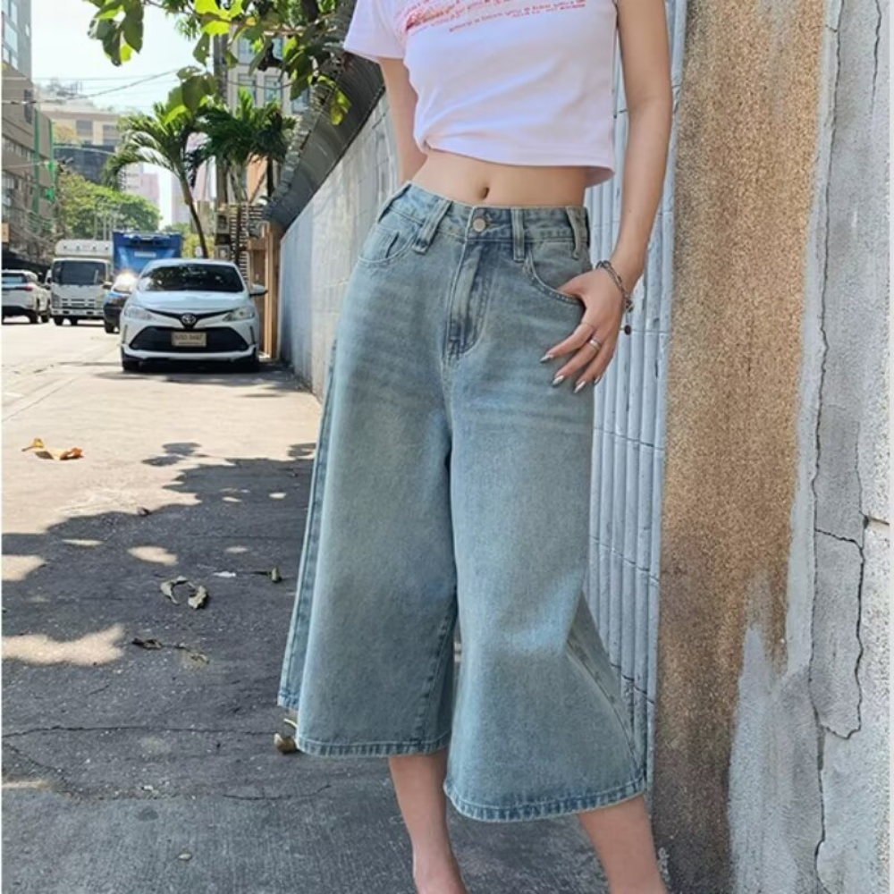 Women's Urban Fashionable and Versatile Jorts