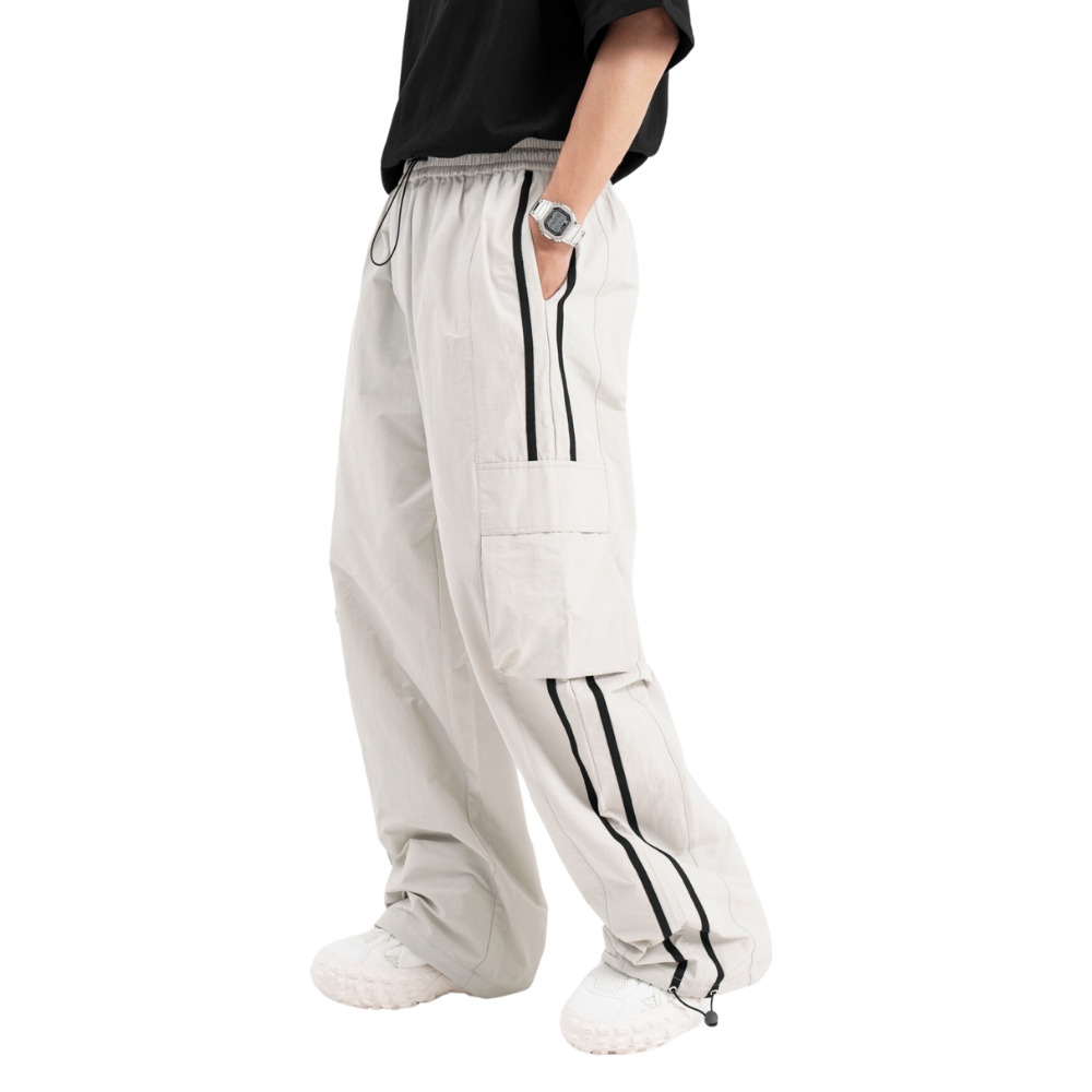 Classic Multi-Pocket Panel Cargo Pants