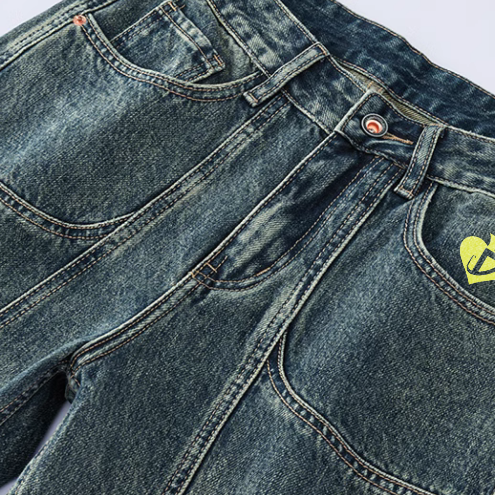 DF|Classic Structured Line Jeans