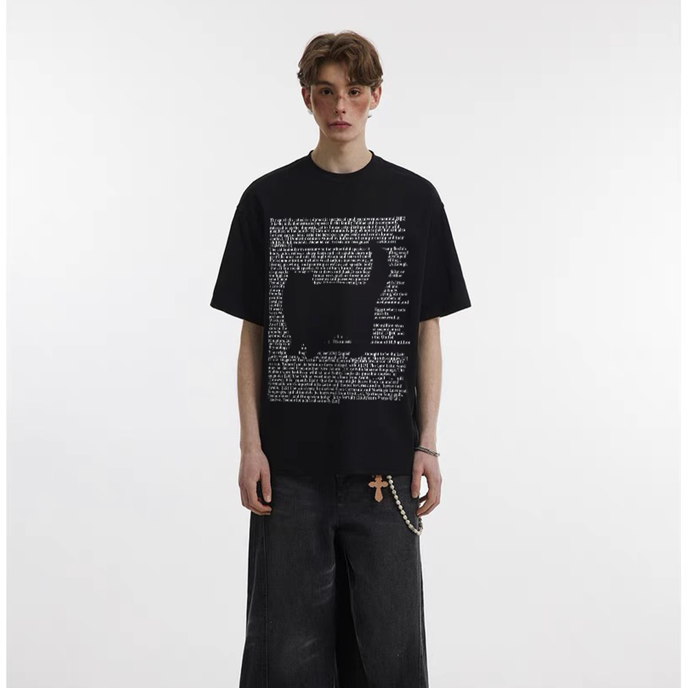 Unseen Echoes Cat-alog of Thoughts Tee