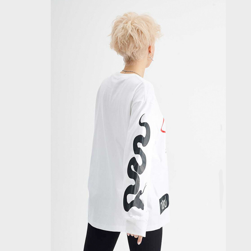 Street Trendy Brand Letter Sweatshirt