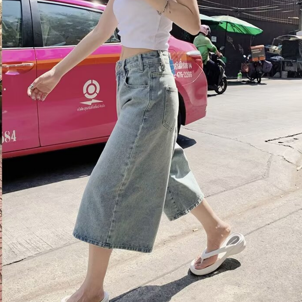 Women's Urban Fashionable and Versatile Jorts