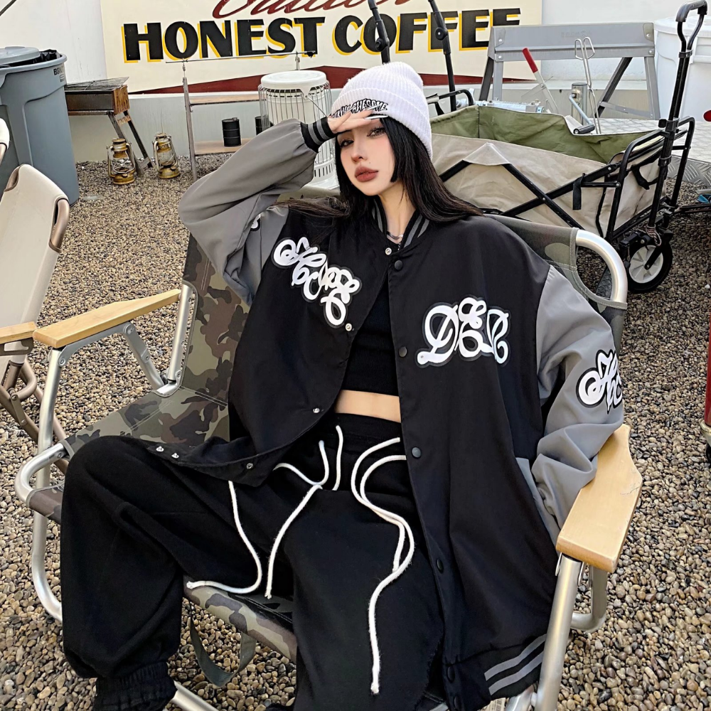 High Street Letter Panel Jacket