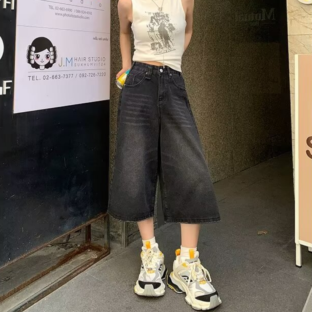 Women's Urban Fashionable and Versatile Jorts