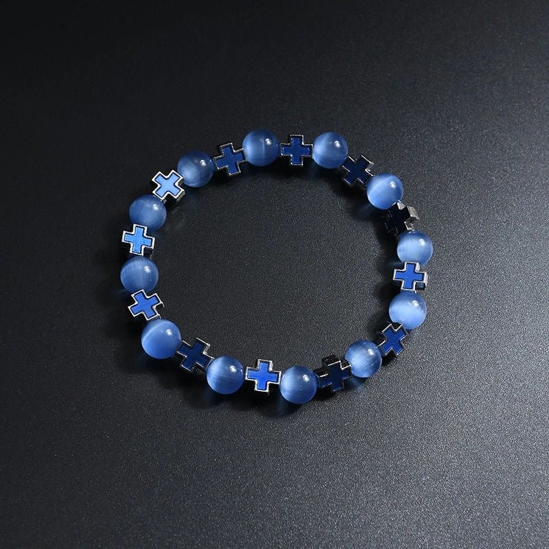 LoopStone Crossed Fates – Faith Meets Style Bracelet