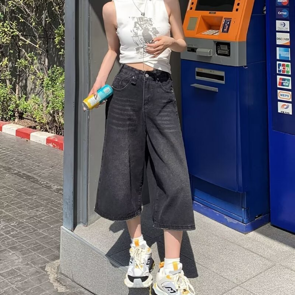 Women's Urban Fashionable and Versatile Jorts