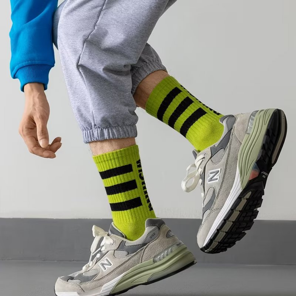 Versatile Street Striped Socks